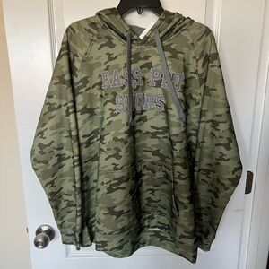 Bass Pro Shops Green Camo Hoodie